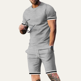 The Rimini Men’s Casual Summer Set – T-Shirt and Shorts