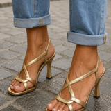 ELISABETTA GOLDEN SUMMER CHARM SANDALS