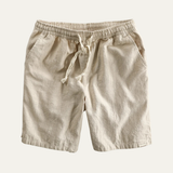 The Mapleford Men’s Casual Slim Fit Drawstring Beach Shorts