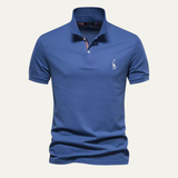 The Elmwood Men’s Cotton Smart Polo Shirt