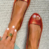 ADELINE GOLDEN SANDALS CHIC COMFORT