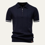 The Briarcliff Men’s Quarter Zip Polo Shirt