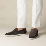 Classic Suede Loafer Brown