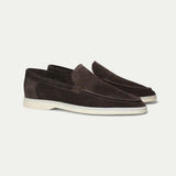 Classic Suede Loafer Brown