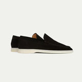 Classic Suede Loafer Black