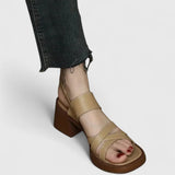 Celeste - Elegant Crossed Sandals