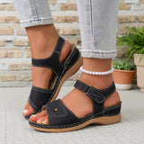 Liana - Light Summer Sandal with Velcro Closure