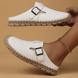 Marly - Comfortable Slide Sandal with Buckle