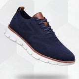 Ultra-Comfort Breathable Shoes: Navy Blue