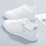 Chic white sneakers lightweight comfort