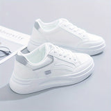 Chic white sneakers lightweight comfort