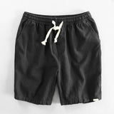 The Rowley Linen Shorts – Drawstring Shorts for Men