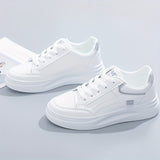 Chic white sneakers lightweight comfort