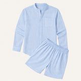 The Algrave Linen Set – Summer Co-Ord for Men