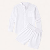The Algrave Linen Set – Summer Co-Ord for Men