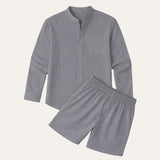 The Algrave Linen Set – Summer Co-Ord for Men