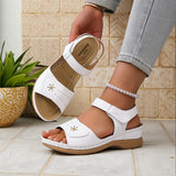 Liana - Light Summer Sandal with Velcro Closure