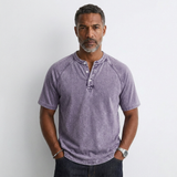 Gabin - Vintage Button T-shirt for Men