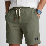 Tom - Casual Textured Knit Shorts