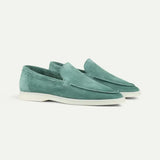 Classic Suede Loafer Apple Blue