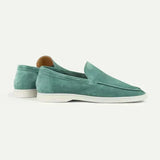 Classic Suede Loafer Apple Blue