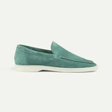 Classic Suede Loafer Apple Blue