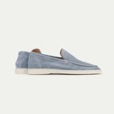 Classic Suede Loafer Baby Blue