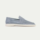 Classic Suede Loafer Baby Blue