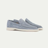 Classic Suede Loafer Baby Blue