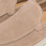 Classic Suede Loafer Beige