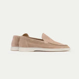 Classic Suede Loafer Beige