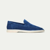 Classic Suede Loafer Berry Blue