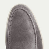 Classic Suede Loafer Grey