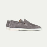Classic Suede Loafer Grey