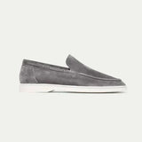 Classic Suede Loafer Grey