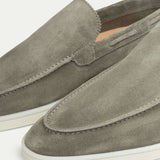 Classic Suede Loafer Olive Green