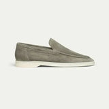 Classic Suede Loafer Olive Green