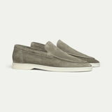 Classic Suede Loafer Olive Green