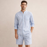 The Algrave Linen Set – Summer Co-Ord for Men