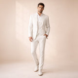 The Silverwood Men’s 3 Piece Slim Fit Suit – Elegant Blazer, Waistcoat & Trousers Set
