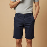 The Roseland Men’s Premium Cotton Flat Front Summer Shorts