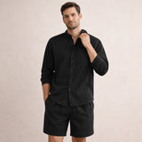 The Algrave Linen Set – Summer Co-Ord for Men