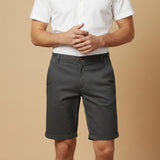 The Roseland Men’s Premium Cotton Flat Front Summer Shorts