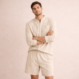 The Algrave Linen Set – Summer Co-Ord for Men